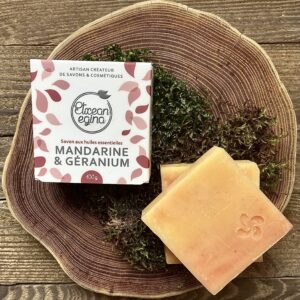 savon-artisanal-HE-mandarine-geranium-etxean-egin