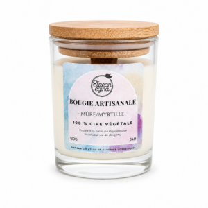 Bougie Mûre-myrtille | 100% végétale