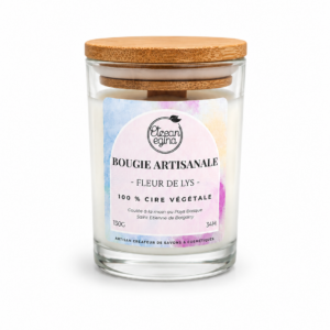 Bougie Fleur de Lys | 100% végétale