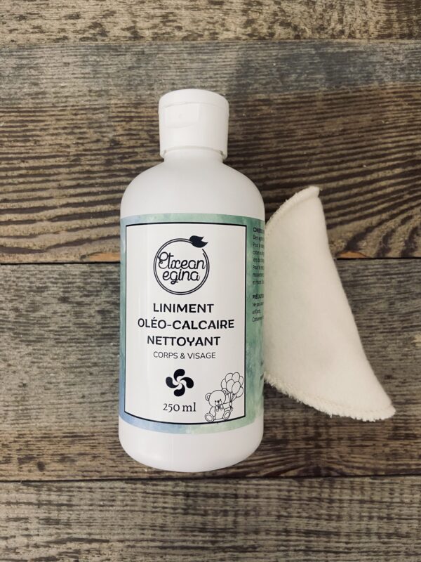 liniment 100% naturel etxean egina / huile olive, eau de chaux et vitamines E, bébé et toute la famille